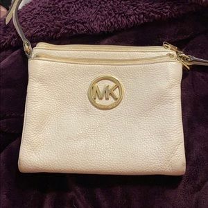 Michael Kors White Cross Body